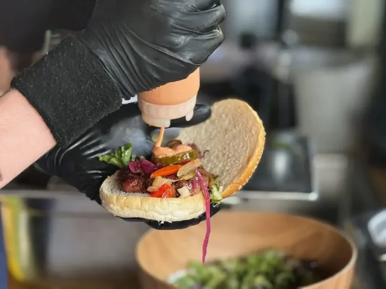 Burger wordt opgebouwd